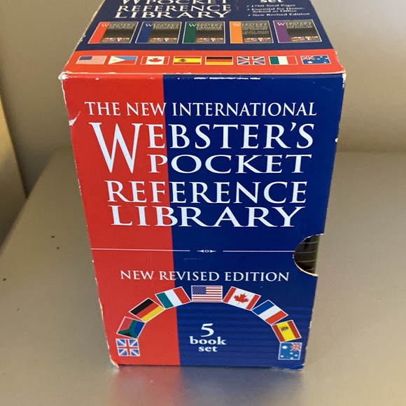 New Webster pocket reference library-smoke free home - Picture 3 of 6